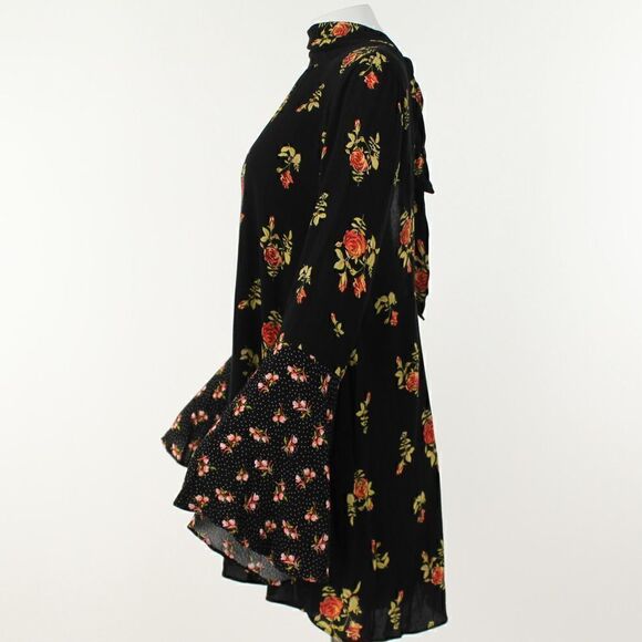 Free People Black Combo Tate Tunic - Picture 3 of 5